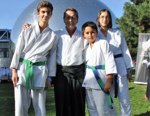 avec christian Tissier Shihan